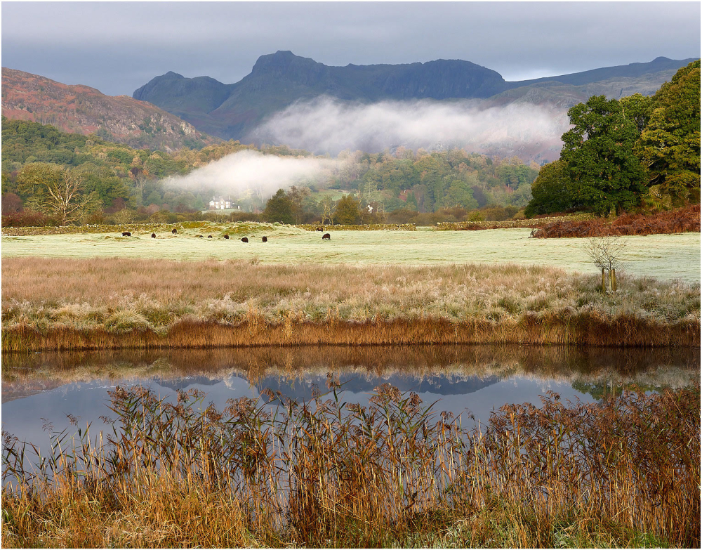 3rd A mist at Elterwater by Lynette Lord